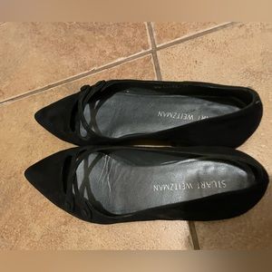 Stuart Weizman pointy toe flats